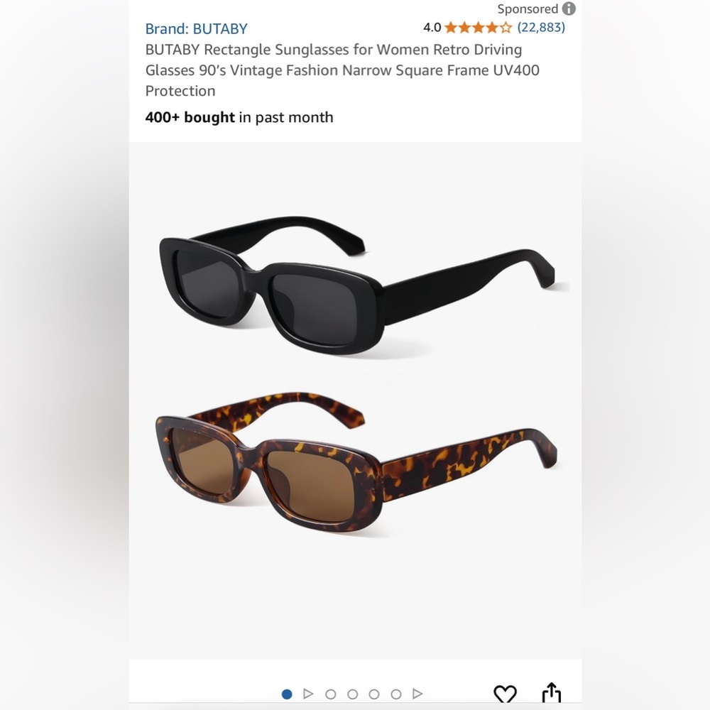 Amazon 2 Pack Sunglasses